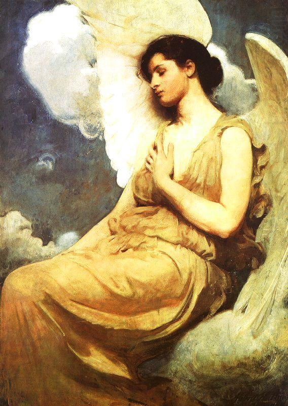 Abbot H Thayer Winged Figure china oil painting image